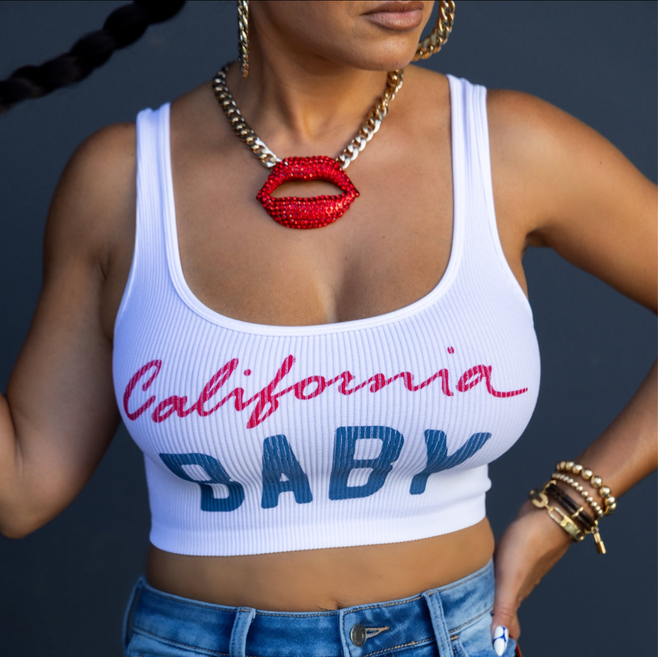 CALI BABY | CROPPED TANK