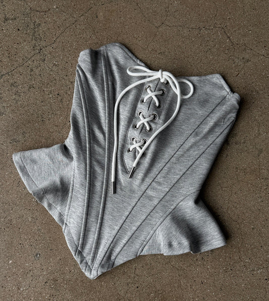LACE ME UP | JERSEY BUSTIER