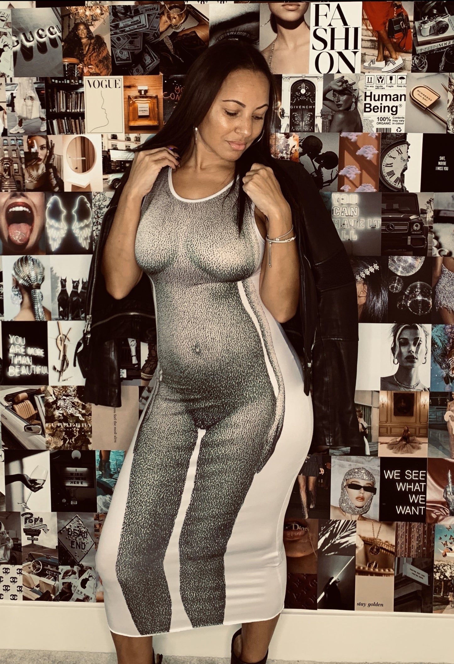 SHE gotta BODY on HER Dress