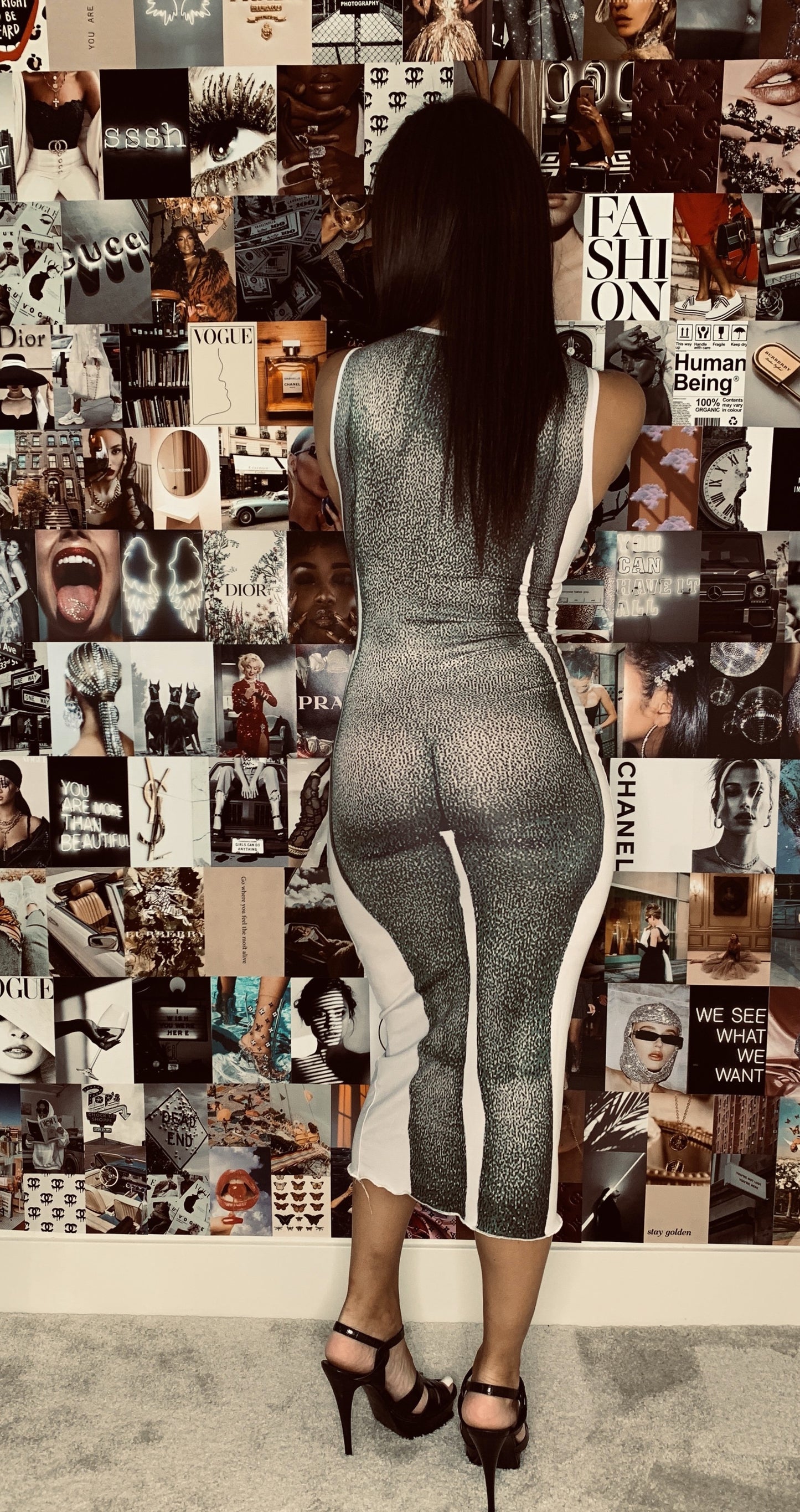 SHE gotta BODY on HER Dress